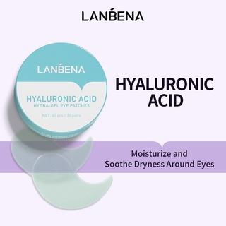 Hộp 60 Miếng Mặt Nạ LANBENA Chứa Collagen Axit Hyaluronic Làm Trẻ Hoá Vùng Da Mắt