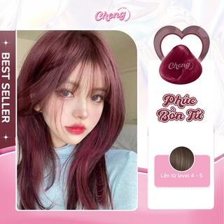 [Mã SKAMFM0612M giảm 15% đơn 100K] Thuốc Nhuộm Tóc Màu PHÚC BỒN TỬ Không Tẩy | Chenglovehair, Chenglovehairs