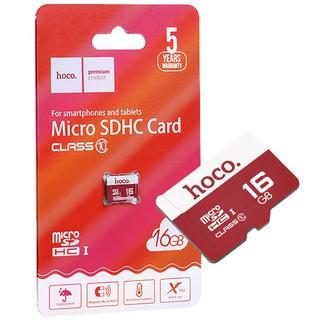 Thẻ Nhớ Micro SD Hoco 16GB Tốc Độ Cao