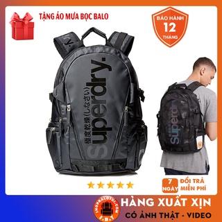 Balo nam thể thao du lịch Superdry Shine Tarp Backpack cao cấp đựng laptop 14 15 16 inch chống nước đi làm chơi phượt