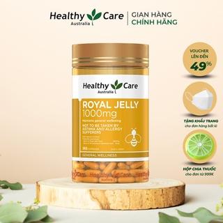 Healthy Care Royal Jelly Viên uống sữa ong chúa hỗ trợ làm đẹp da, làm chậm lão hóa 365 viên