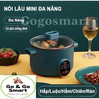 Nồi Lẩu Mini Đa Năng JIASHI Cắm Điện Cho 1-2 Người Ăn Có Kèm Khay Hấp