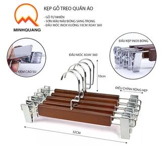 móc kẹp gỗ treo quần áo