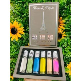 SET 6 CHAI NƯỚC HOA MINI 6ml, ĐỦ MÙI HƯƠNG PHÙ HỢP CHO CẢ NAM VÀ NỮ