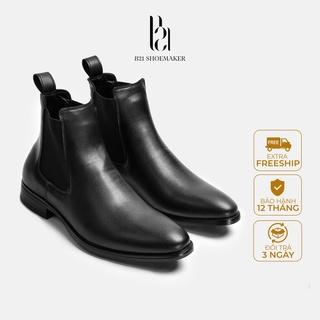 Giày Nam Chelsea Boot Giày Tây Nam B21 Shoemaker Cổ Cao Da PU Loại 1 Đi Trên 6 Tháng Công Sở Tăng Chiều Cao Full Box