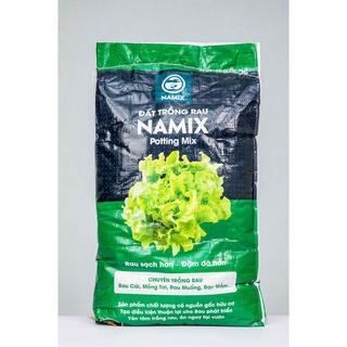 Đất sạch hữu cơ trộn sẵn trồng rau NAMIX - Bao 20l (11- 12kg) - VEGETABLES POTTING MIX