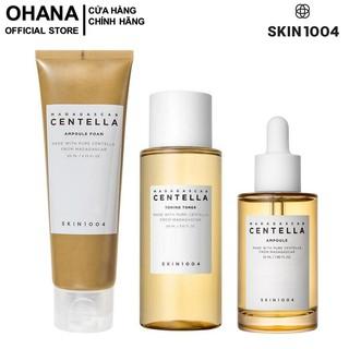 Bộ 3 Sản Phẩm Sữa Rửa Mặt + Toner + Serum Dành Cho Da Mụn Skin1004 Madagascar Centella