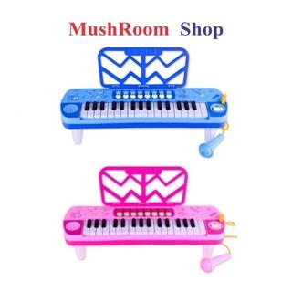 [Mã SKAMLSC3035 giảm 10% đơn 100K] Đồ Chơi Đàn Piano Cho Bé Có Đèn Nhạc Và Micro Chuẩn Âm