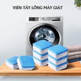 Hộp 12 Viên Tẩy Vệ Sinh Lồng Máy Giặt - Diệt Khuẩn - Tẩy Cặn Bẩn Máy Giặt