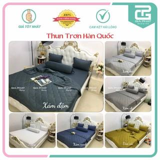 [Link 1] Ga giường lẻ thun lạnh Hàn Quốc 1 màu cao cấp