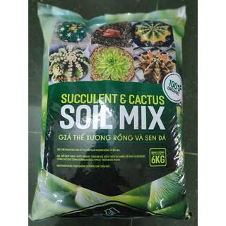 Soil Mix - Giá thể - đất trồng sen đá xương rồng cao cấp, siêu rẻ