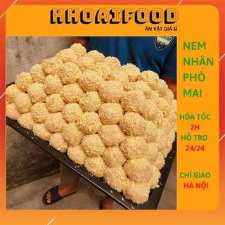 Nem chua rán mix nhân phô mai kéo sợi siêu ngon, đậm vị nem thịt rán, béo ngậy vị phô mai ( hộp 10c - 400gr )