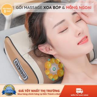 gối massage hồng ngoại