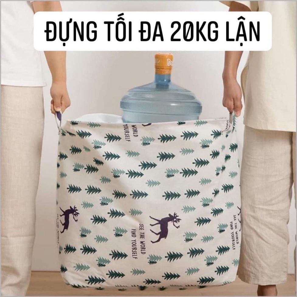 Giỏ đựng quần áo bằng vải có khả năng chống thấm không?