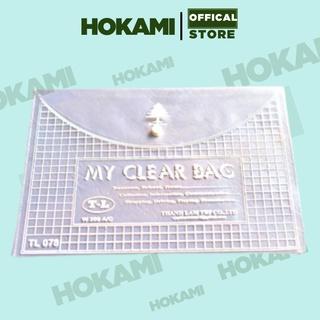 Bìa đựng tài liệu văn phòng phẩm A4 - Túi my clear bag trong suốt - bìa đựng tài liệu cao cấp - HOKAMI STORE