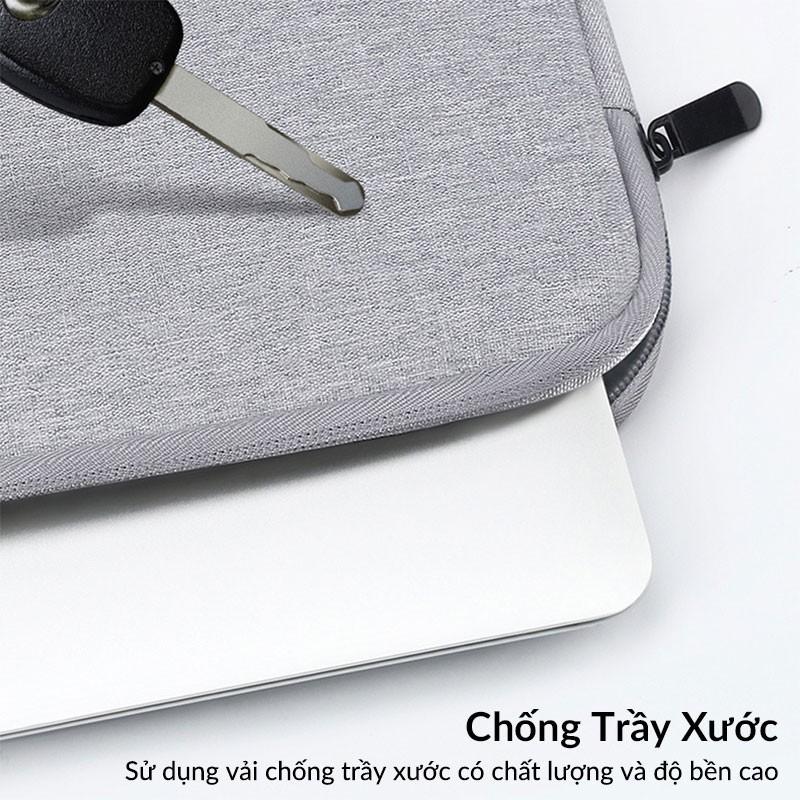 Kích thước túi chống sốc laptop thường ra sao?