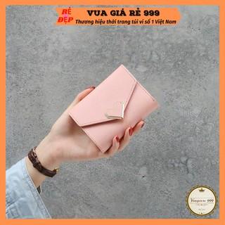 Ví nữ đẹp mini ngắn cầm tay nhiều ngăn nhỏ gọn cute bỏ túi thời trang cao cấp VN09