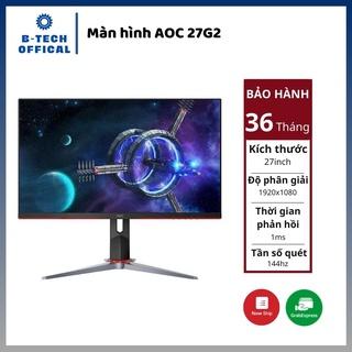 Màn hình máy tính pc 27 inch AOC 27G2 IPS 144Hz Gsync compatible gaming