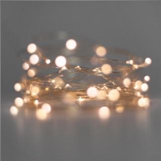 SÁNG VÀNG - Đèn led đom đóm/ fairy light 5m 10m pin AA USB