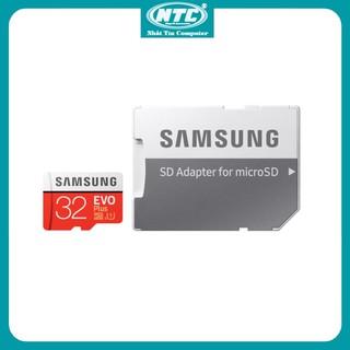 Thẻ nhớ MicroSDHC Samsung Evo Plus 32GB U1 95MB/s 20MB/s - Kèm Adapter box 2020 (Đỏ) - Nhất Tín Computer