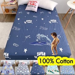 Ga chống thấm 100% Cotton REE Bedding kháng nước cao cấp đủ size drap giường cho bé 1m2, 1m4, 1m6, 1m8, 2m