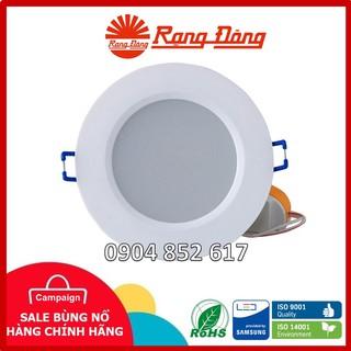 💥CHÍNH HÃNG💥 Đèn LED âm trần Rạng Đông 3W, 5W, 7W, 9W, 12W 1 Màu, Đôi 3 Màu ChipLED SAMSUNG