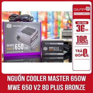 Nguồn máy tính Cooler Master MWE 650 Bronze V2 650W - Bảo hành chính hãng 36 Tháng