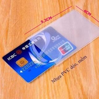 10 Vỏ Bọc bảo vệ thẻ căn cước, thẻ sinh viên, bằng lái xe, thẻ nhân viên, thẻ ATM