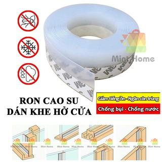 1 MÉT Ron cao su dán chặn khe cửa đa năng, gioăng đệm chắn chân cửa chống bụi, giảm tiếng ồn, ngăn côn trùng keo 3M