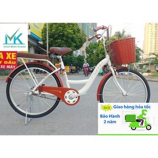 Xe đạp Việt Nhật nữ,đẹp bền sang trọng,size 24,26 người lớn, có size cho bé 8-15 tuổi