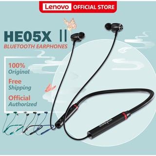 Tai Nghe Bluetooth Lenovo HE05X II thể thao 5.0 không thấm nước IPX5 TWS nhét tai Không Dây Chất Âm Êm Lương Pin Tốt nhét tai chụp tai có micro ko dây