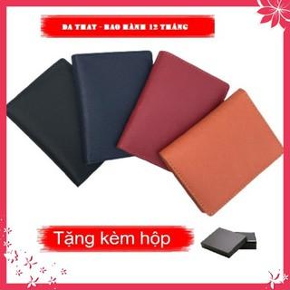 Ví Mini Nữ Nam Cầm Tay Đựng Thẻ Tiền Namecard Nhiều Ngăn | Bóp Da Saffiano Thời Trang Tặng Kèm Hộp HCM - VD02 sarab8