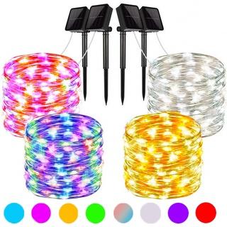 Đèn Led Dây Đồng 42M 400 Bóng Chống Nước Hình Ngôi Sao Trang Trí Sân Vườn/Giáng Sinh