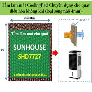 Bộ 3 tấm làm mát Cooling pad chuyên dụng cho quạt điều hòa Sunhouse SHD7727