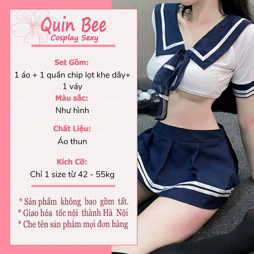 Bộ đồ ngủ cosplay thủy thủ được làm từ chất liệu gì?