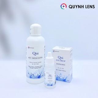 Combo nước ngâm + nhỏ mắt lens QUỲNH LENS