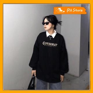 Áo Sweater Form Rộng Unisex Tay Bồng Nam Nữ Mặc Được  Chất Nỉ Hàng Xuất Dày Đẹp Không Bai, Không Xù Rô Store SW02