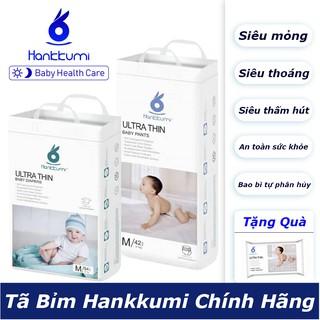 Tã Bỉm Quần/Dán HANKKUMI Tả Nội Địa Cho Trẻ Em Bé Sơ Sinh Size S/M/L/XL/XXL Cao Cấp