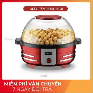 Máy làm bắp rang bơ, bỏng ngô, nướng thịt 2 in 1 tự động 5L YIDPU - YD108B cao cấp