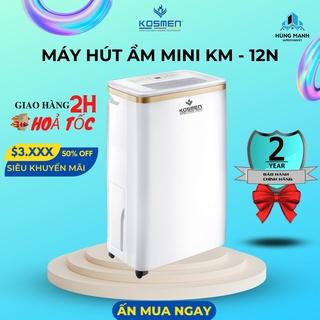 Máy hút ẩm không khí mini, Máy lọc không khí dân dụng Kosmen KM-12N – Thương hiệu Đức - Bảo hành 24 tháng