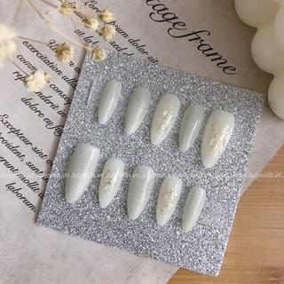 Móng Úp Thiết Kế Đơn Giản Nail Box Giá Rẻ Trắng Sữa Mắt Mèo julynails.vn nb009