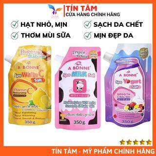 [Có bill] Muối Tắm Sữa Bò Tẩy Tế Bào Chết A Bonne Thái Lan 350gr (Abonne)