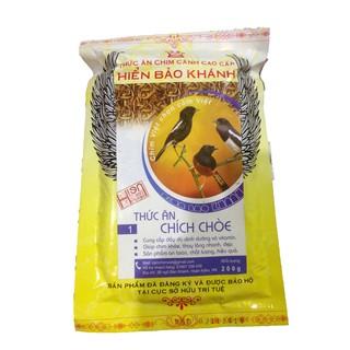 Cám Hiển Bảo Khánh Chích Chòe Dưỡng - Thay Lông (Số 1) 200g - Thức Ăn Chim Cao Cấp [HIỂN CHOÈ 1]