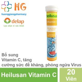 Viên sủi Heilusan Vitamin C - Bổ sung Vitamin C cho cơ thể, giúp chống lão hóa, hỗ trợ tăng cường sức đề kháng