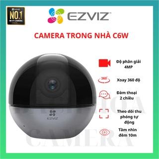 Camera WIFI trong nhà cao cấp EZVIZ C6W 4MP 2K - C6 2K+ XOAY 360, đàm thoại 2 chiều hàng chính hãng