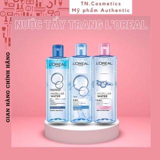 Nước Tẩy Trang Dành Cho Mọi Loại Da L'Oreal Paris 3-in-1 Micellar Water 400ml NTT1893