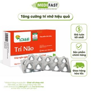 Loha Trí Não hỗ trợ tuần hoàn não Hộp 30 viên - mua 6 tặng 1 bằng tem tích điểm, tăng cường hoạt huyết dưỡng não