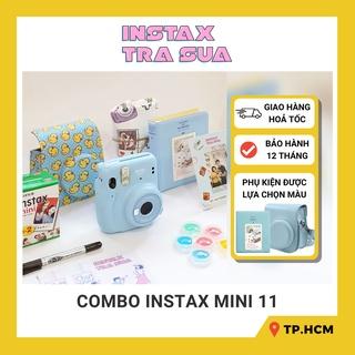 [Mã 1512ELSALE0 giảm 5% đơn 400k] Combo Instax Mini 11 - BỘ MÁY và phụ kiện chụp ảnh lấy liền Fujifilm Instax Mini 11 -