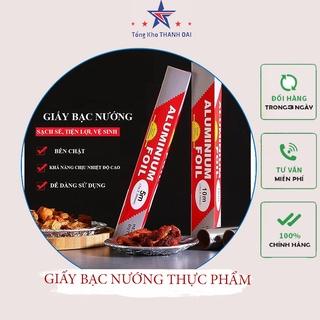 Giấy bạc nướng dài 5m cho nồi chiên không dầu nướng thịt thực phẩm cách nhiệt bọc thức ăn dabingo