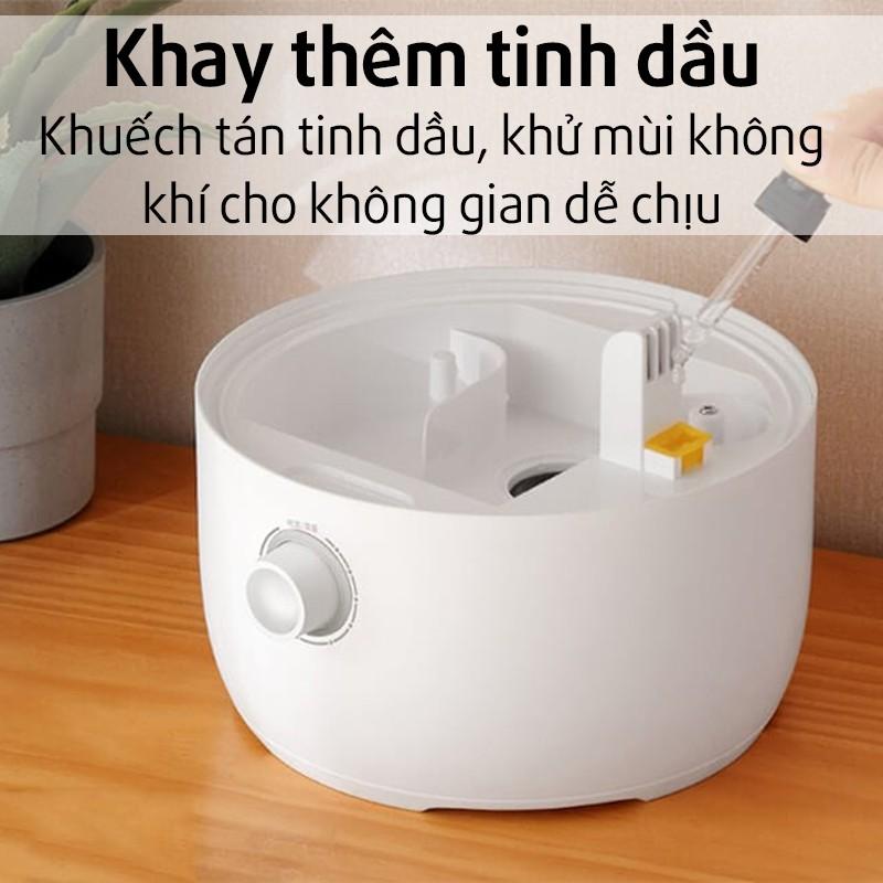 Máy phun sương tạo ẩm Xiaomi có thiết kế nhỏ gọn, tiện lợi không?